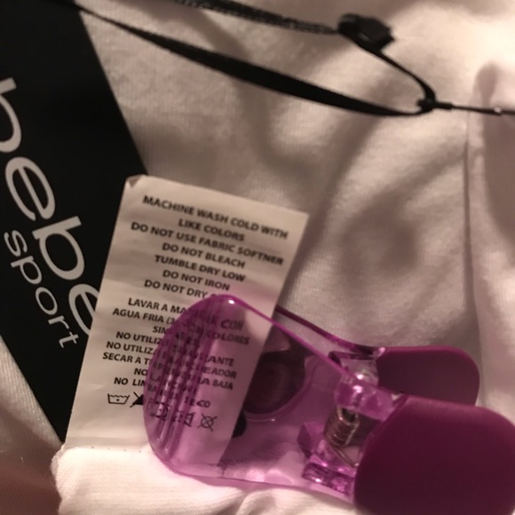 🌼NWT BEBE SPORT 1X MOISTURE WICKING ACTIVE TOP - Picture 11 of 12